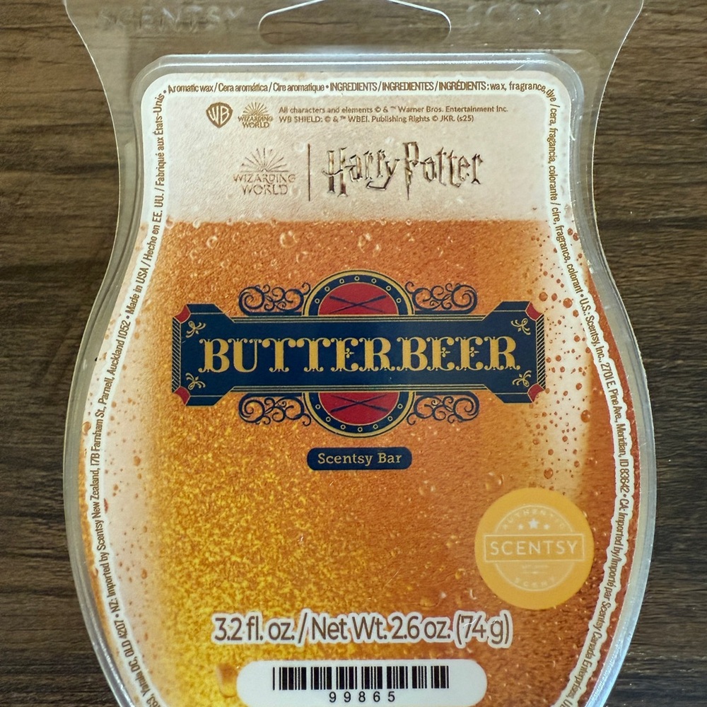 Harry Potter Butterbeer Scentsy Bar